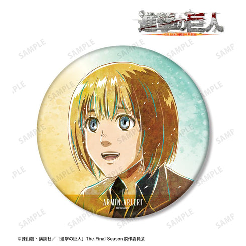 『進撃の巨人』アルミン Ani-Art 第2弾 BIG缶バッジ【202508再販】